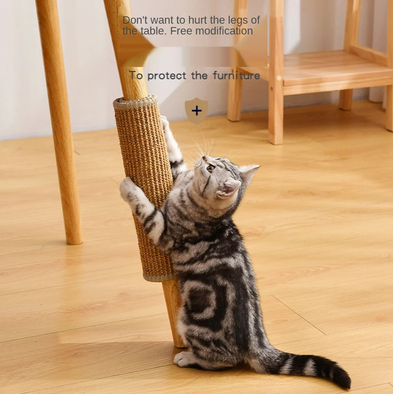 🐱 Alfombra Rascadora para Gatos de Sisal Natural | Protector de Muebles y Afilador de Garras