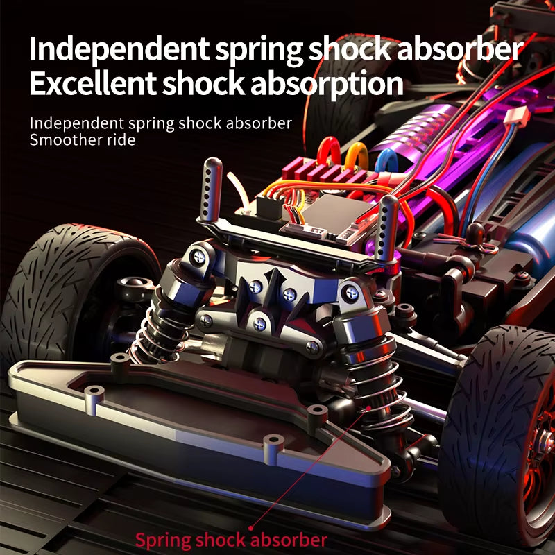⚡ Auto RC SG216 MAX 4x4 Brushless – Coche Teledirigido de Alta Velocidad 70 km/h con Luces LED | Escala 1:16 Monster Truck de Carreras