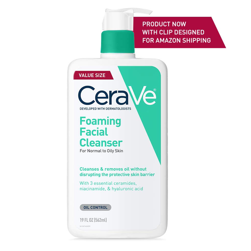 💧 Limpiador Facial Espumoso Diario – Control de Grasa y Limpieza Profunda (560 ml)