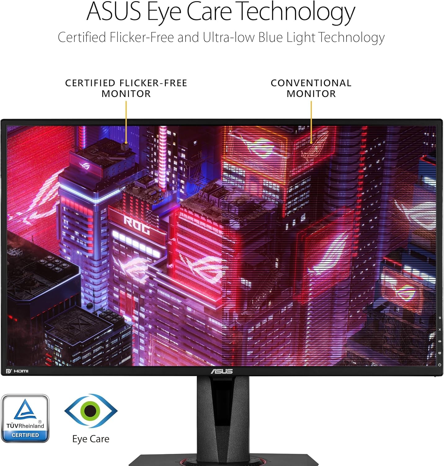 🎮 Monitor Gamer ASUS TUF VG27AQ 27” QHD 2K HDR – 165Hz, 1ms, G-SYNC Compatible, Parlantes Integrados, HDMI & DisplayPort (Negro)