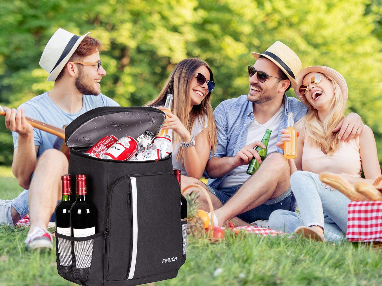 🎒 Mochila Nevera Impermeable y Aislante – Capacidad 30 Latas  MantĂ©n tus bebidas y alimentos frĂos por más tiempo con esta mochila nevera ligera y a prueba de fugas. Ideal para picnics, playa, trabajo, campamentos o excursiones.