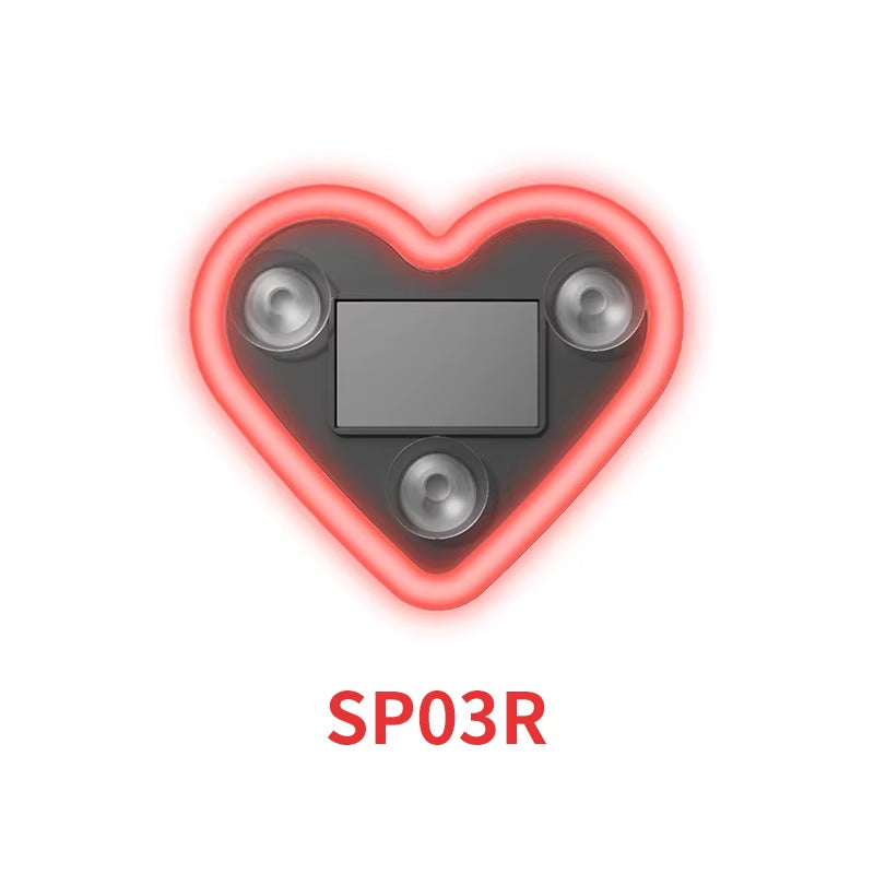 💖 Luces Neón para Ventana | Decoración LED en Forma de Corazón y Triángulo con Control Remoto Inalámbrico