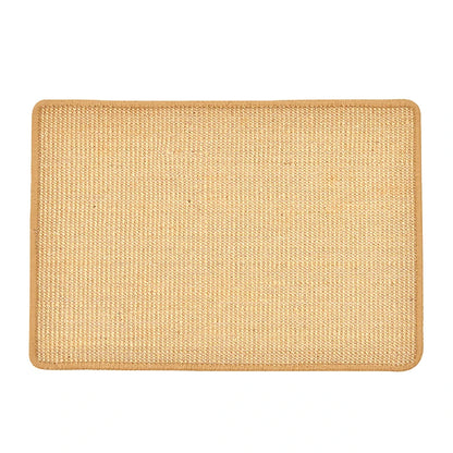 🐱 Alfombra Rascadora para Gatos de Sisal Natural | Protector de Muebles y Afilador de Garras