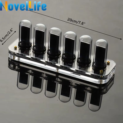 Reloj Nixie Digital Retro-Futurista – Calendario, Cronómetro y Control por Gestos