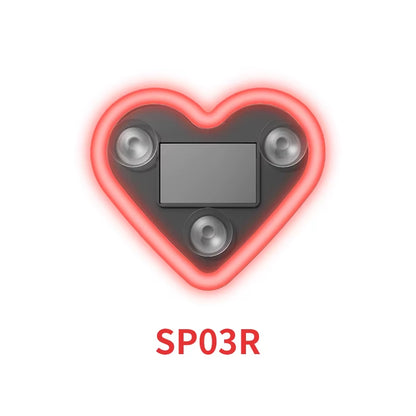 💖 Luces Neón para Ventana | Decoración LED en Forma de Corazón y Triángulo con Control Remoto Inalámbrico